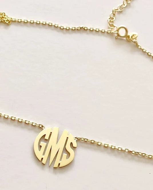 PREORDER: Custom Monogram Necklace