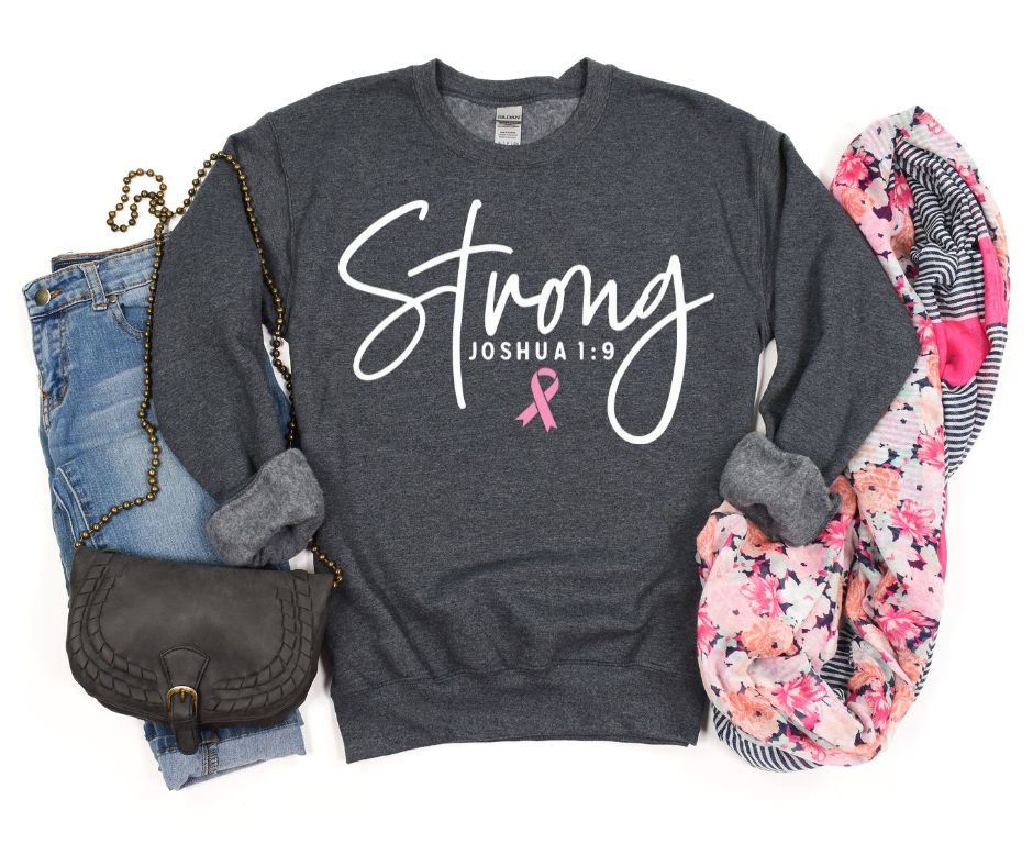 PREORDER: Strong Sweatshirt in Dark Heather
