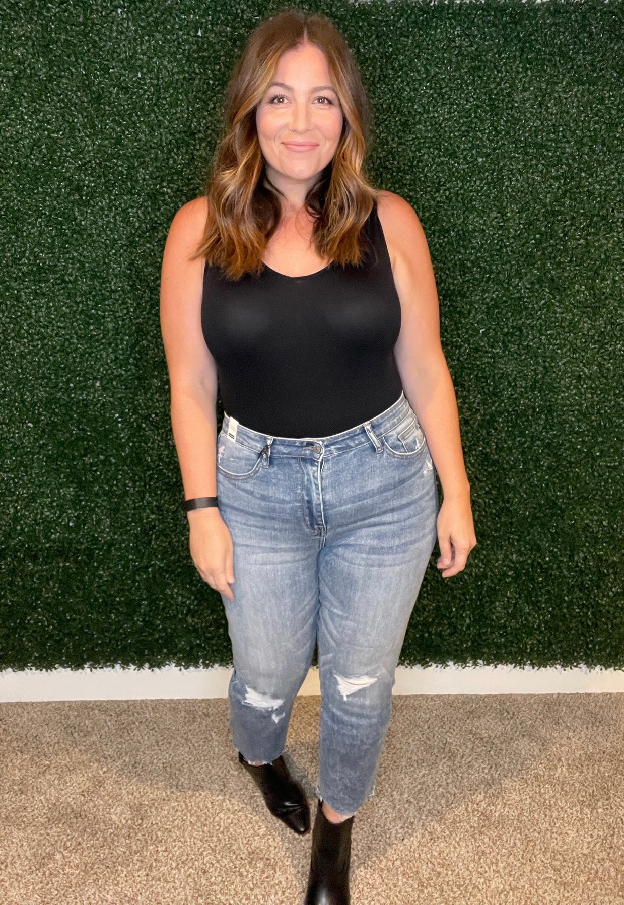 The Basics Bodysuit In Black