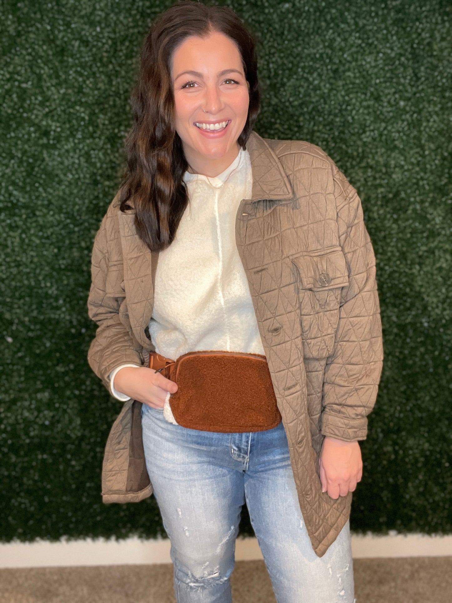 Coming Back Home Jacket in Mocha