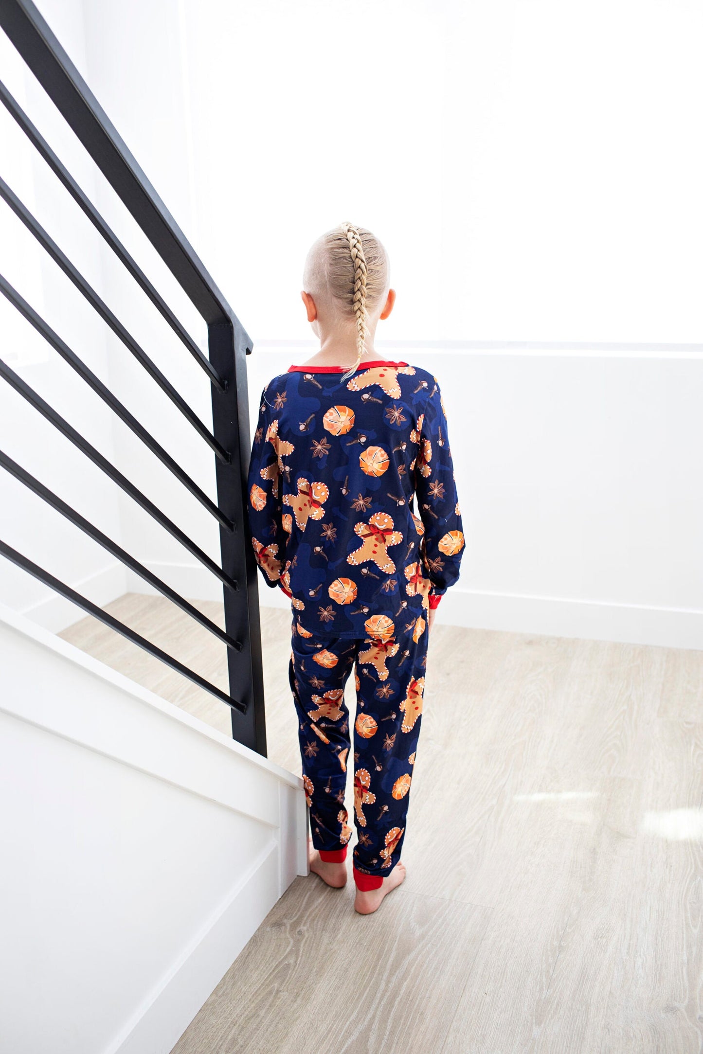 PREORDER: Matching Family Christmas Pajamas In Gingerbread Men