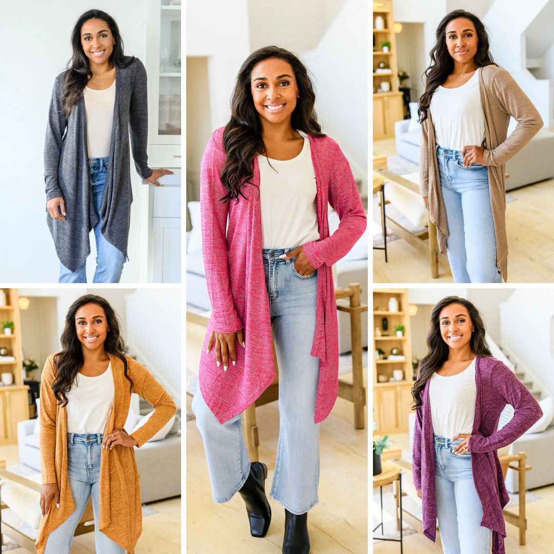 PREORDER: Knit Cardigan In Assorted Colors