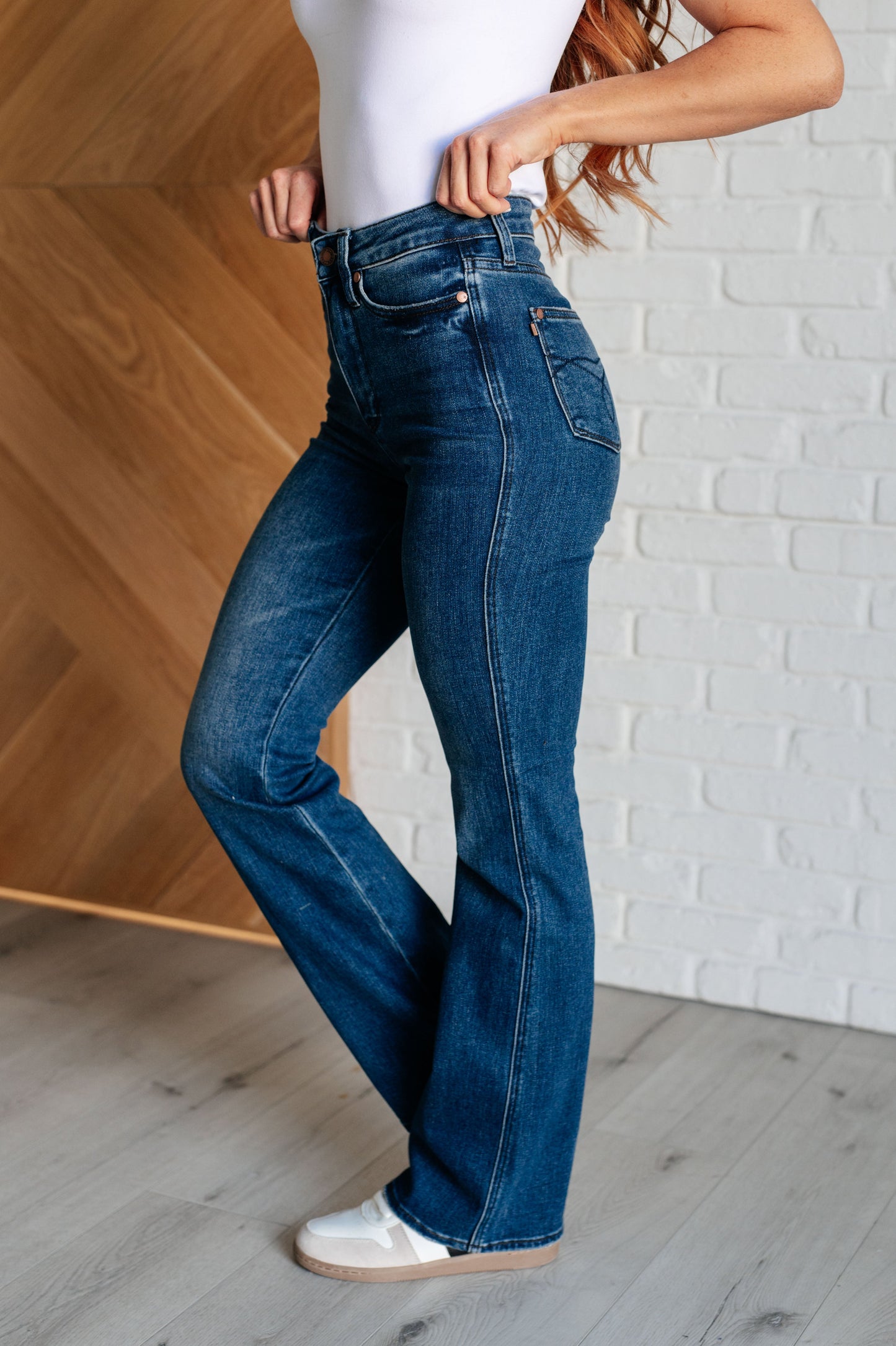 Santana High Rise Control Top Bootcut Jeans